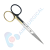 SuperCut Tungsten Carbide Iris Operating Scissors (Straight, Sharp-Sharp)