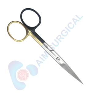 SuperCut Tungsten Carbide Iris Operating Scissors (Straight, Sharp-Sharp)