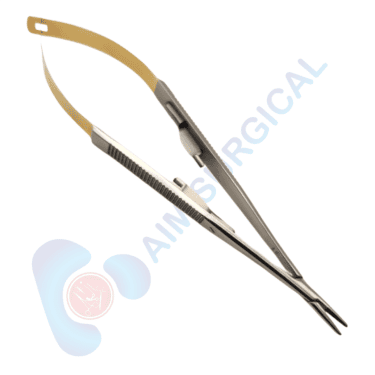 Castroviejo Tungsten Carbide Needle Holder – Straight, 14 cm (5.5 inch)